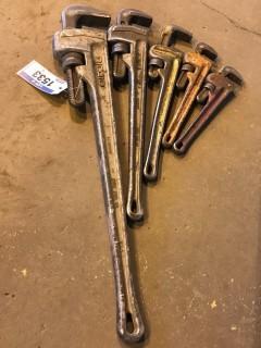 Qty Of (5) Pipe Wrenches