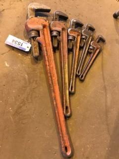 Qty Of (5) Pipe Wrenches