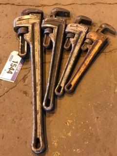 Qty Of (3) Pipe Wrenches