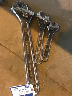 Qty Of (3) Crescent Wrenches