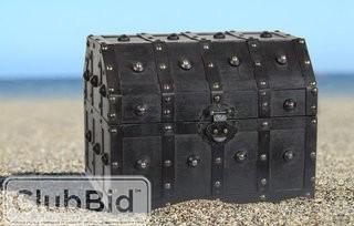 Quickway Imports Vintage Caribbean Pirate Chest (QWI1140)