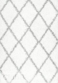 Mercury Row Colona Off-White/White Area Rug 4' x 6'(MCRW5912_23514504)