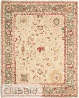 Three Posts Pritchard Hand Knotted Area Rug 5' x 8' (TRPT2757_23848604)