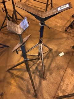 Qty Of (2) Pipe Stands