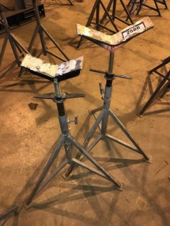 Qty Of (2) Pipe Stands