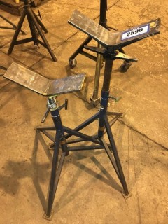 Qty Of (2) Pipe Stands