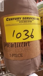 Wayfair Basics Wayfair Basics 3 Piece Duvet Cover Set - Queen - Brown(WFBS1098_15189253_15189249)