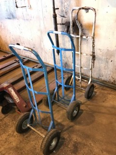 Qty Of (3) Hand Trucks