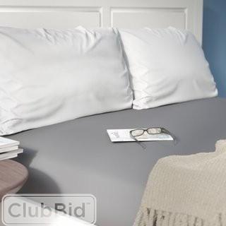 Ebern Designs Garrison 1800 Thread Count Fitted Sheet  - Twin - Burgundy(EBND5001_22321107_22321115)