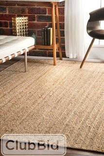 Beachcrest Home Latham Rigo Jute Hand-Woven Tan Area Rug 3' x 5'(ATGR3398_16557084)