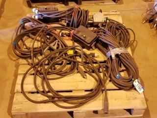 Qty Of Wire Feed Cables And Control Boxes