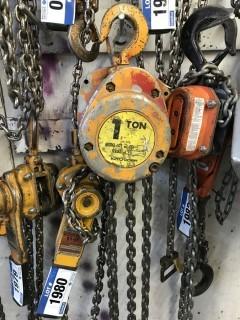 Kito 1-Ton Chain Hoist