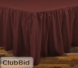 Brielle Stream Bed Skirt - Full - Red(BRLL1274_24285230_21733481)