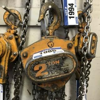 Kito 2-Ton Chain Hoist