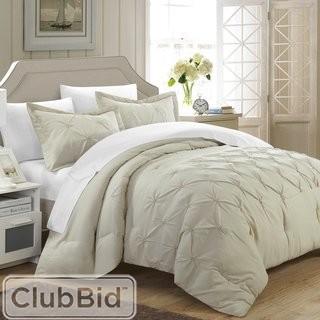 Three Posts Pulaski 3 Piece Duvet Cover Set - Beige - Queen(TRPT2754_23848589_23848593)