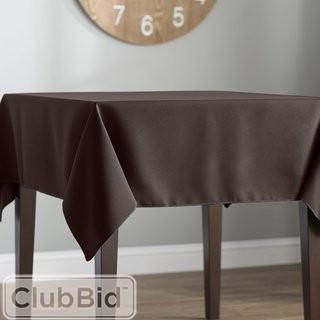 Wayfair Basics Wayfair Basics Poplin Square Tablecloth - Brown - 72" Square(WFBS1352_17036546_17036557)