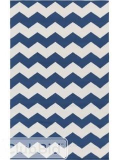 Artistic Weavers Vogue Navy Chevron Collins Area Rug  4'2 (FYA1103_12787399)
