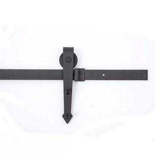 HomCom Interior Sliding Barn Door Kit Hardware Set (HMCO1018)