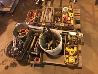 Pallet of Hand Tools