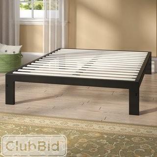 Alwyn Home Platform Metal 2000 Bed Frame/Mattress Foundation - Queen (ANEW1274_21093611)