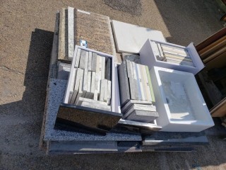 Qty Of Assorted Size Pieces Of Granite