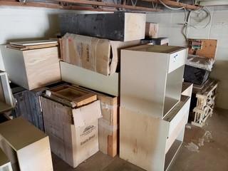 Qty Of Assorted Size Cabinets