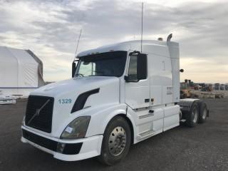 2007 Volvo T/A Truck Tractor c/w Volvo D16, 13 Spd, A/C, Plumbed, 11R24.5 Tires. S/N 4V4NC9KK57N433346.