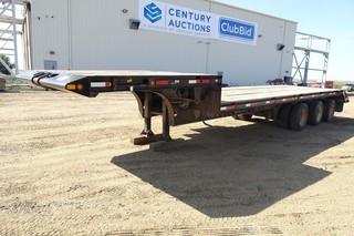 2009 Scona 42' Step Deck Trailer C/W 8'6" Neck, 29' Lower Deck, No Ramps, 255/70R22.5 Tires. VIN 2E9H35E3593003492