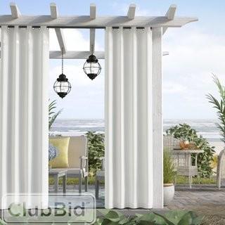 Beachcrest Home Denton Indoor/Outdoor Curtain Panels (BCHH2614_20584537_20584540)