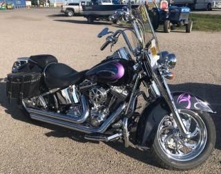 2011 Harley Davidson Softail DLX. Loaded With Options And Upgrades Including Custom Paint, Windshield, Saddle Bags, Shotgun Pipes And A Stage 1 Performance Kit. Lots of Chrome, In Overall Excellent Condition. Meter Showing 89,347 Kms S/N 5HD1JD5AXBB017817