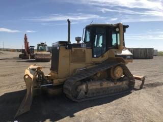 2002 Cat D5M Crawler Dozer c/w 6 Way Blade. S/N CAT00D5MH6GN02812. Showing 3,632 Hours, County Unit Note:  There is a ten percent (10%) Buyers Premium with NO CAP on This Lot.