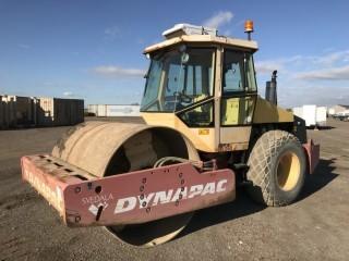 2001 Dynapac CA250D Roller S/N CA65220637. Showing 4128 Hours, County Unit Note:  There is a ten percent (10%) Buyers Premium with NO CAP on This Lot.