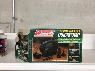 Coleman Rechargeable Quickpump.