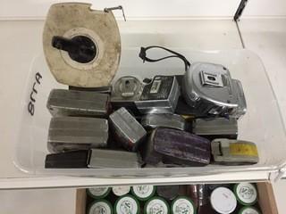 Lot of Assorted Tape Measures.