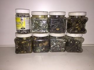 Lot of Assorted Nuts, Bolts & Brass Fittings.