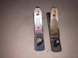 Lot of (2) Stanley Hand Planers.