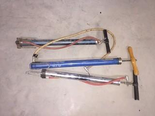Lot of (3) Bicycle Pumps.
