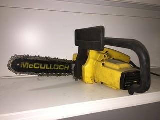 McCulloch Electric 10" Chainsaw.