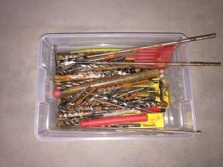 Lot of Assorted Drill Bits.