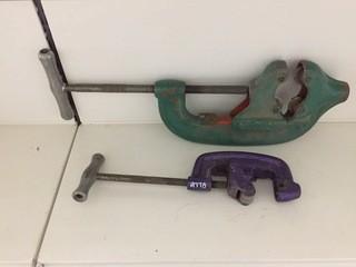 Lot of (2) Pipe Cutters.