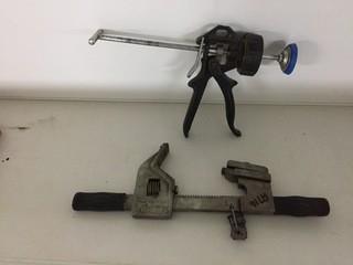 Lot of Snap On TR-20 Thread Repair Tool & Caulking Gun.