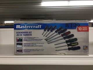 Mastercraft 10-Pc Screwdriver Set.