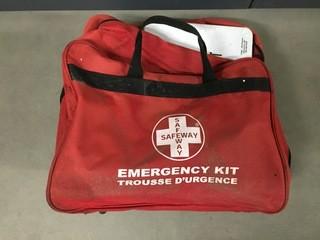Emergency Kit Containing First Aid Kit & Fire Extinguisher.