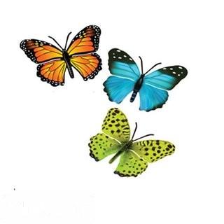 August Grove 3 Piece Butterfly Wall Decor Set (AGTG3807)