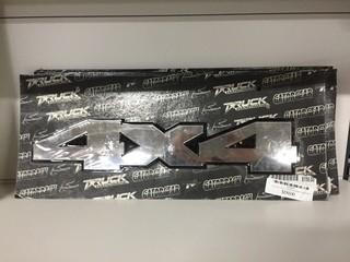 Lot of (2) 4x4 Logo Kits, New.