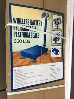 660lb Warehouse Digital Floor Scale, New.