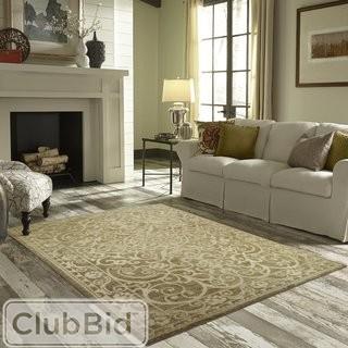 Charlton Home Landen Beige Area Rug 30" x 48"(CHRL7654_24418828)