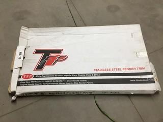 TFP Stainless Steel Fender Trim , 2007 Toyota Tundra 2/4 Door.