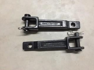 Lot of (2) Peterbilt Tow Hooks.