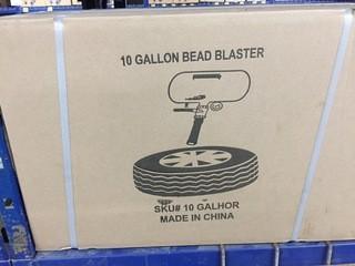 10 Gallon Bead Blaster, New.